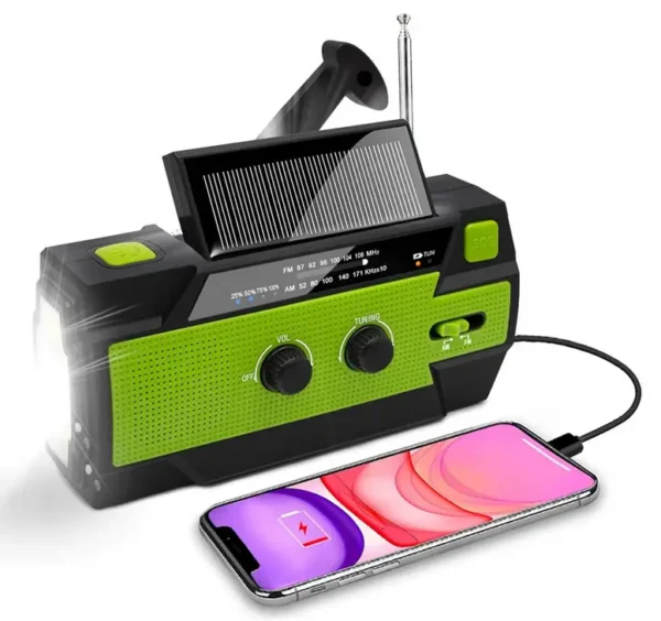 RADIO SOLAR Y CARGADOR2 Egestas Purus