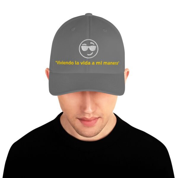Gorra de sarga estructurada