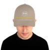 Gorra de sarga estructurada