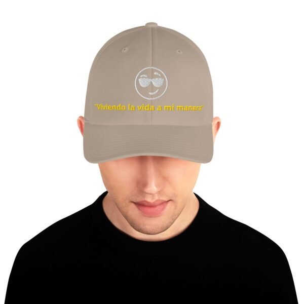 Gorra de sarga estructurada