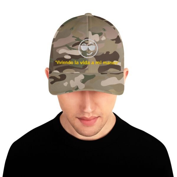 Gorra de sarga estructurada