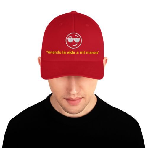Gorra de sarga estructurada