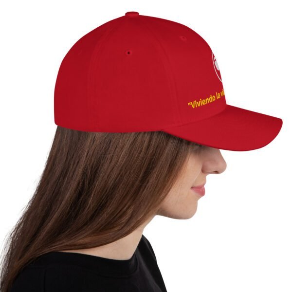 Gorra de sarga estructurada