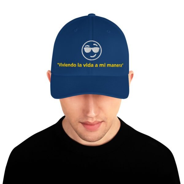 Gorra de sarga estructurada