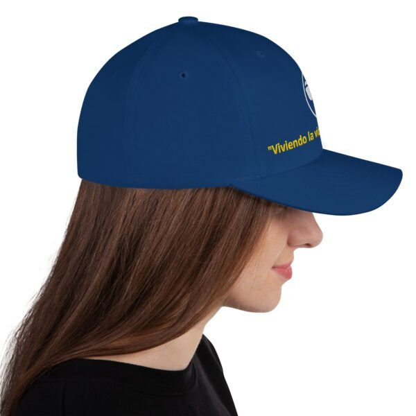 Gorra de sarga estructurada