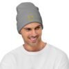 Gorro bordado unisex