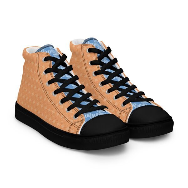 Zapatillas de lona de caña alta para hombre