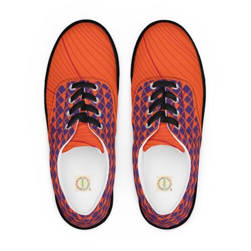 Zapatillas de lona con cordones para hombre