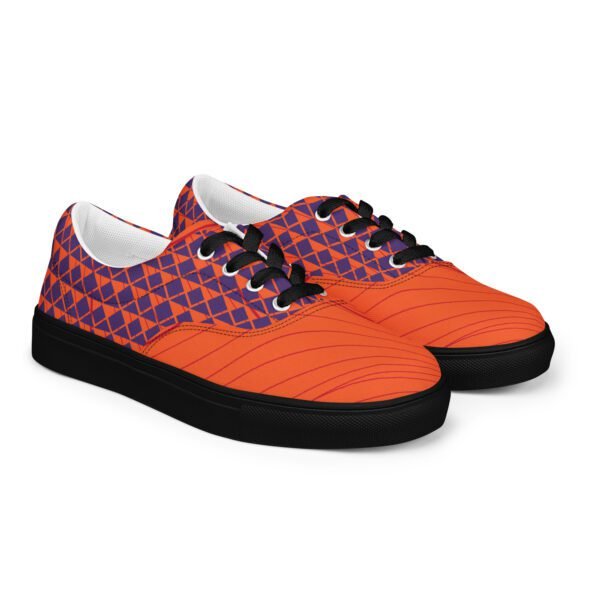 Zapatillas de lona con cordones para hombre