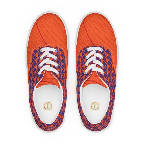 Zapatillas de lona con cordones para hombre