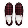 Zapatillas de lona sin cordones para hombre