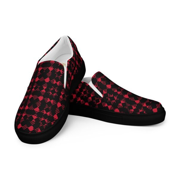 Zapatillas de lona sin cordones para hombre
