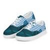 Zapatillas de lona con cordones para mujer